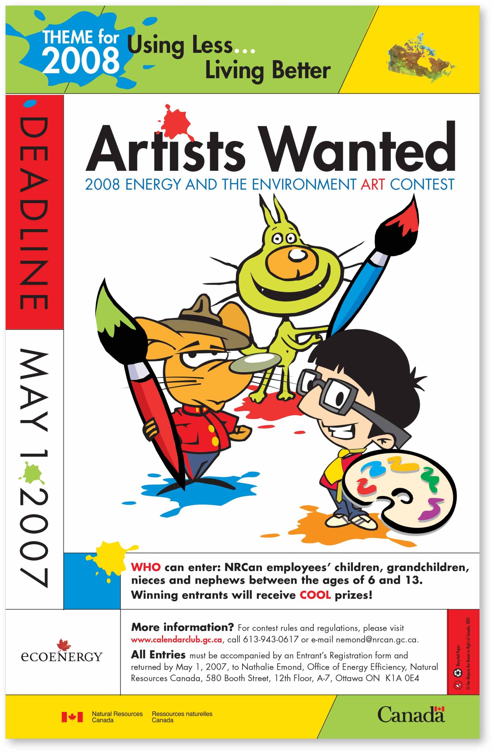 Artists Wanted Poster