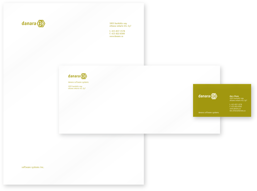 Danara Software Identity and branding samples
