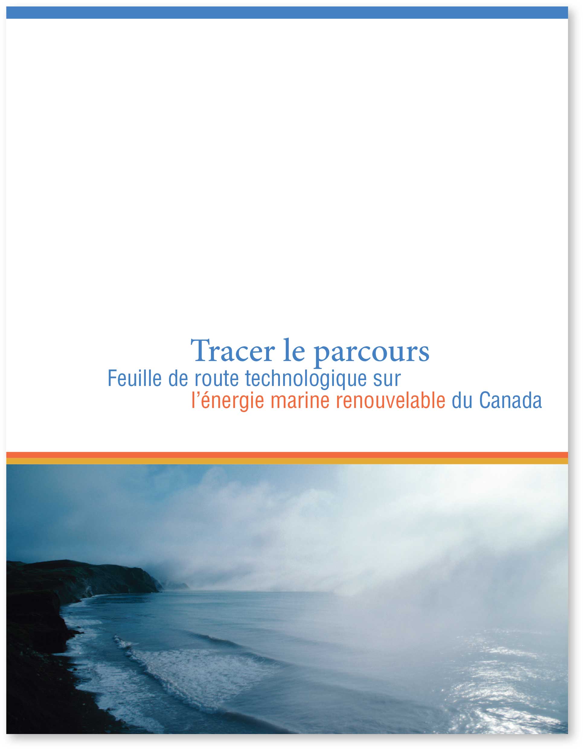Charting the Course: Canada’s Marine Renewable Energy Technology Roadmap cover
