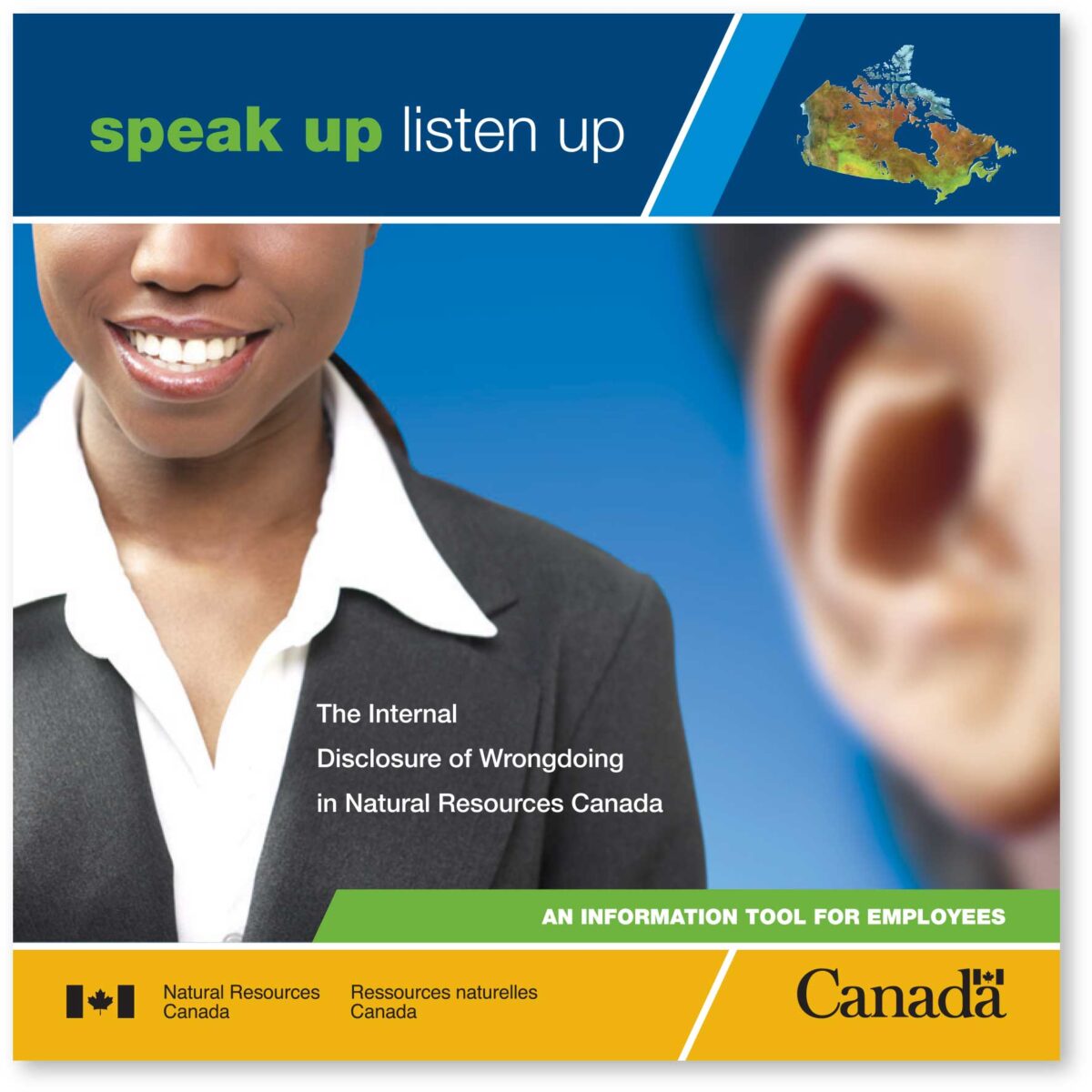 Speak up brochure cover